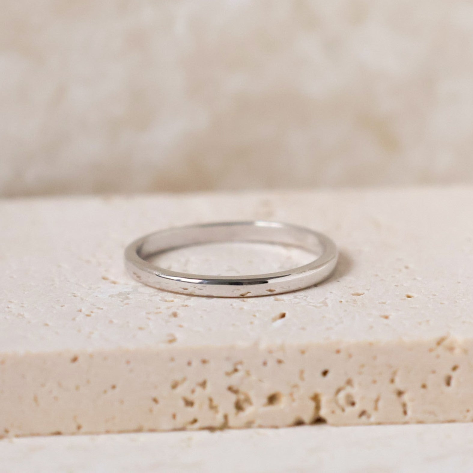 Fiona band ring sterling silver