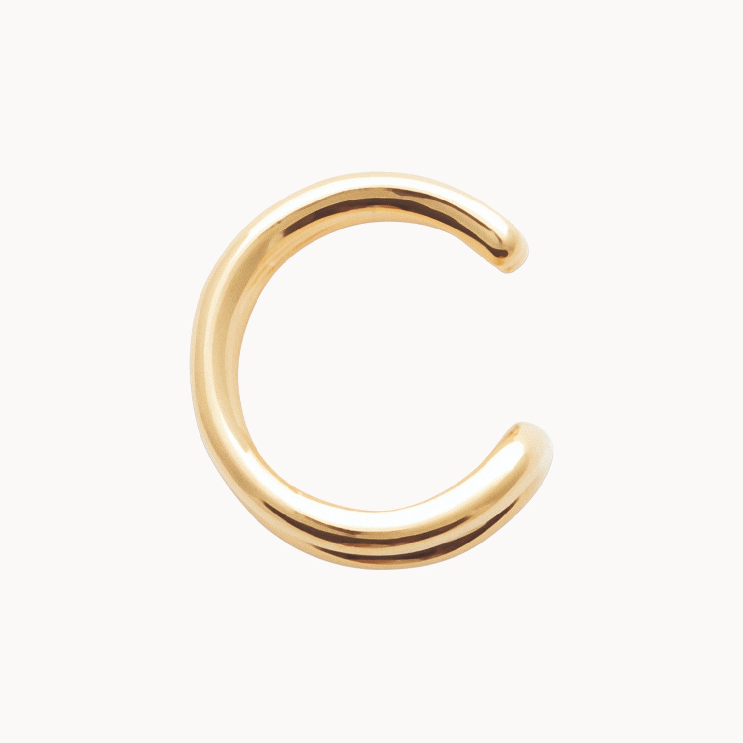 Nissana earcuff earring triple row gold-plated