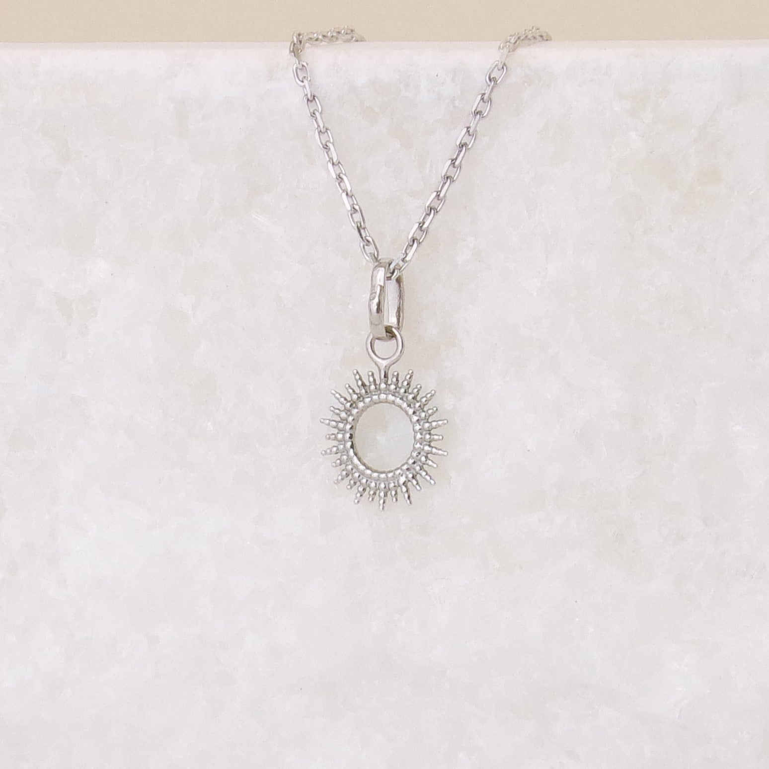 Bright Sun charm sterling silver