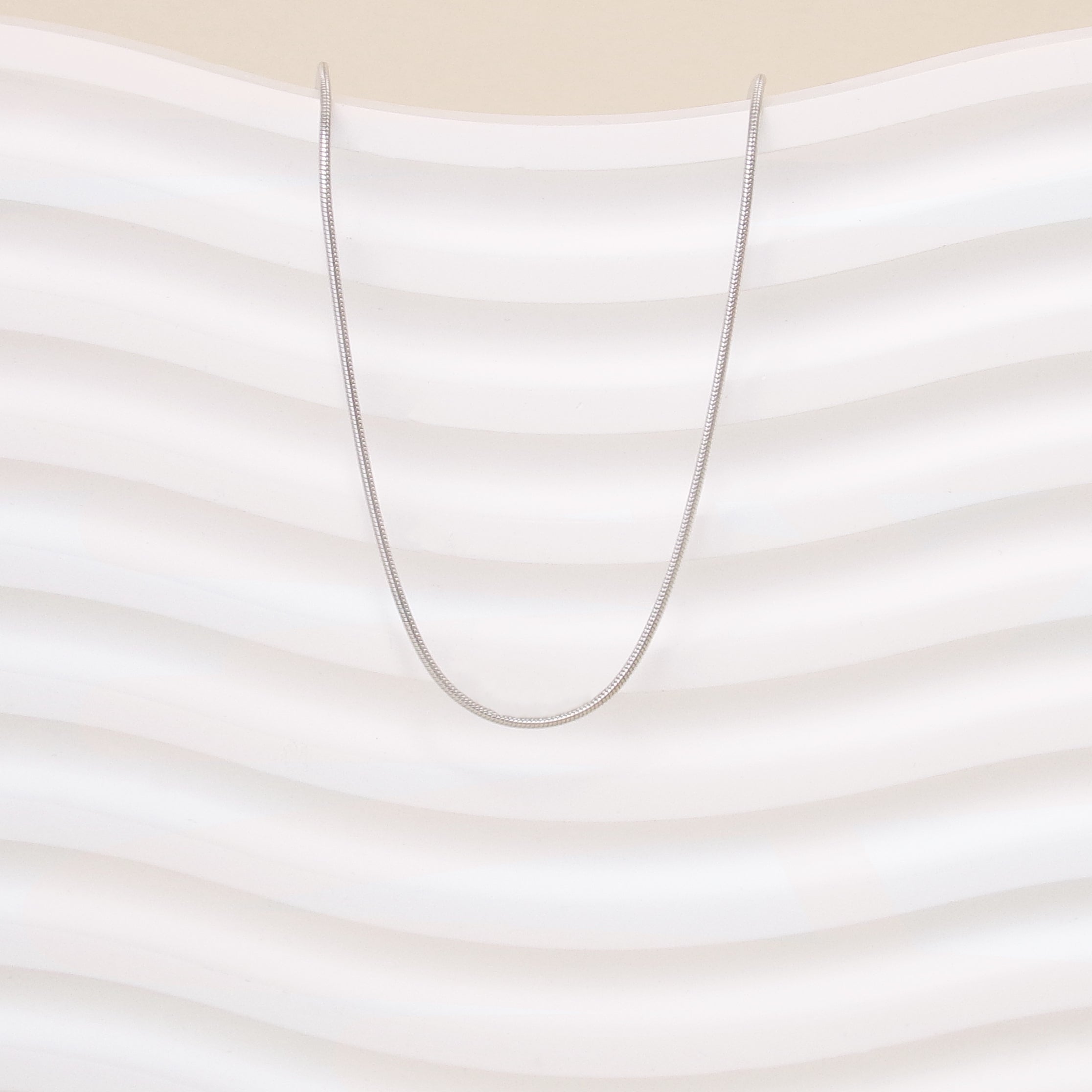 Snake chain sterling silver