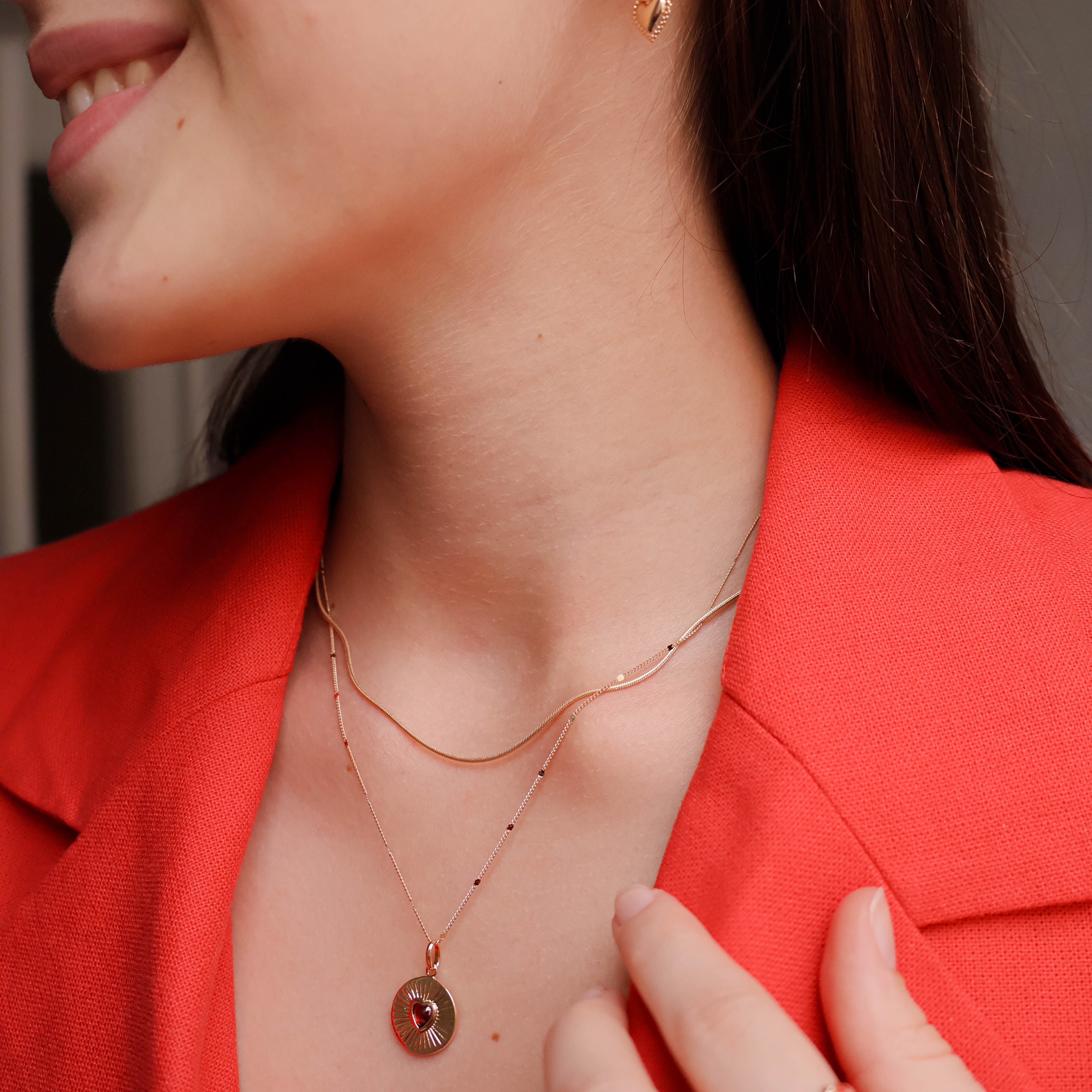 Snake chain gold-plated