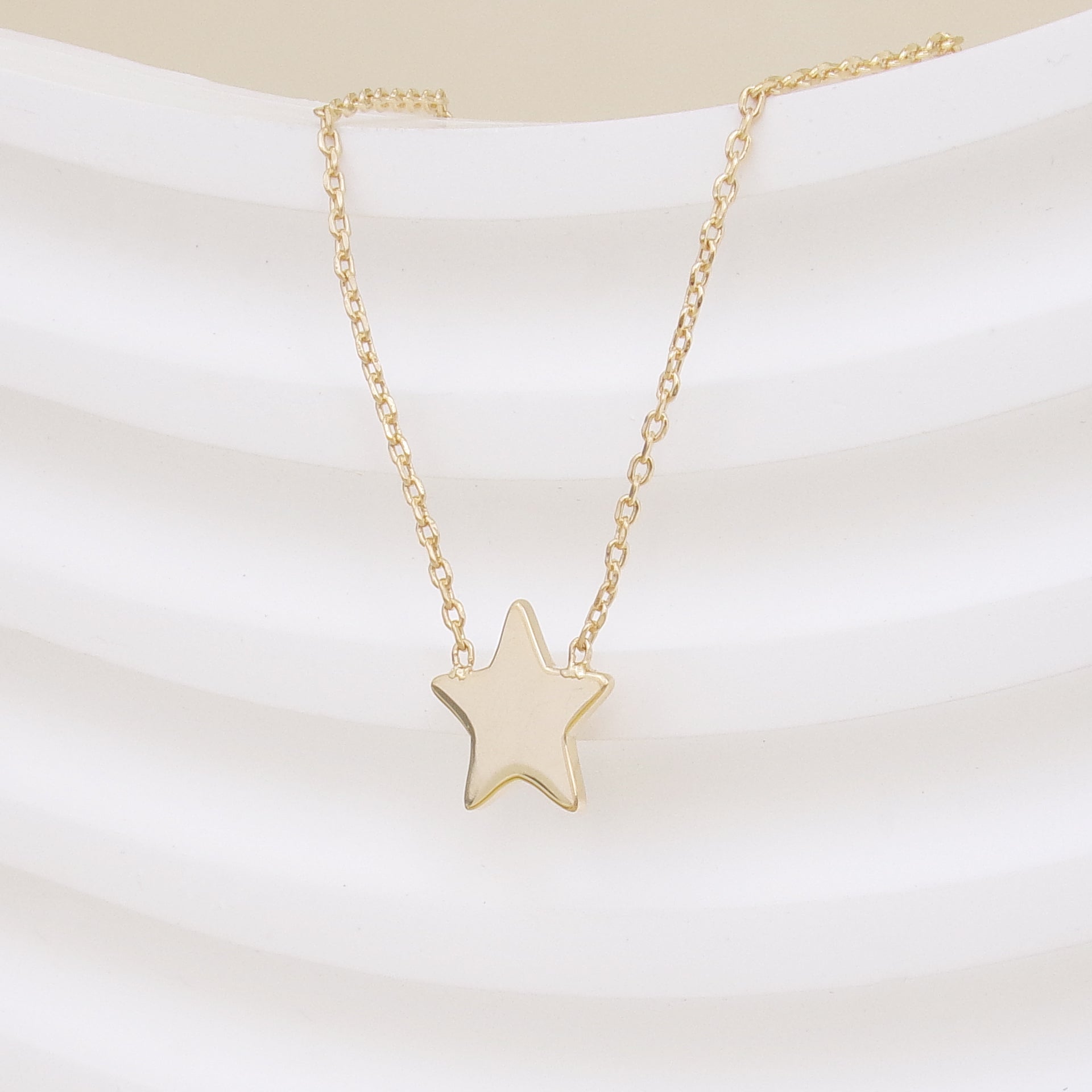 Stella Nova necklace with star pendant gold-plated