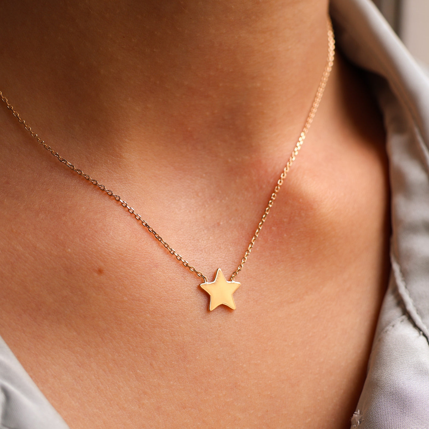 Stella Nova necklace with star pendant gold-plated