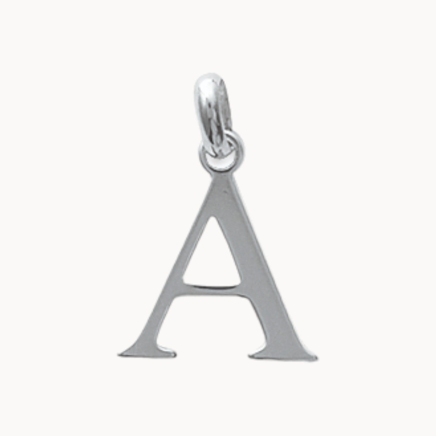 Silver Alphabet pendant