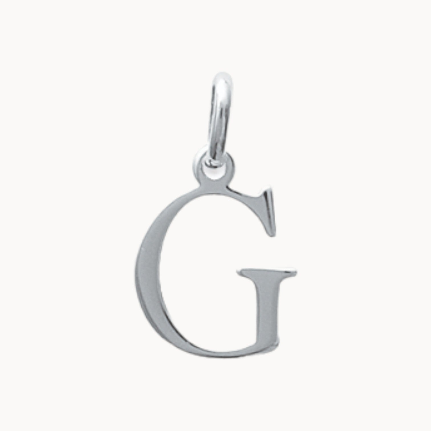 Pendentif Alphabet argent