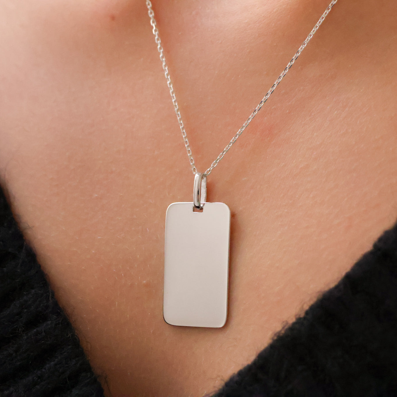 32x20mm silver medal pendant to engrave