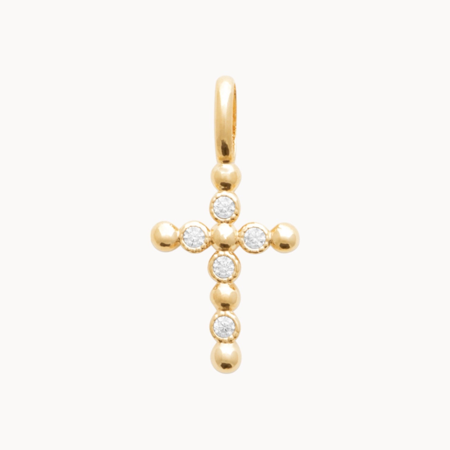 Pendentif cœur à partager 16x18 mm à graver plaqué or 18 carats-1