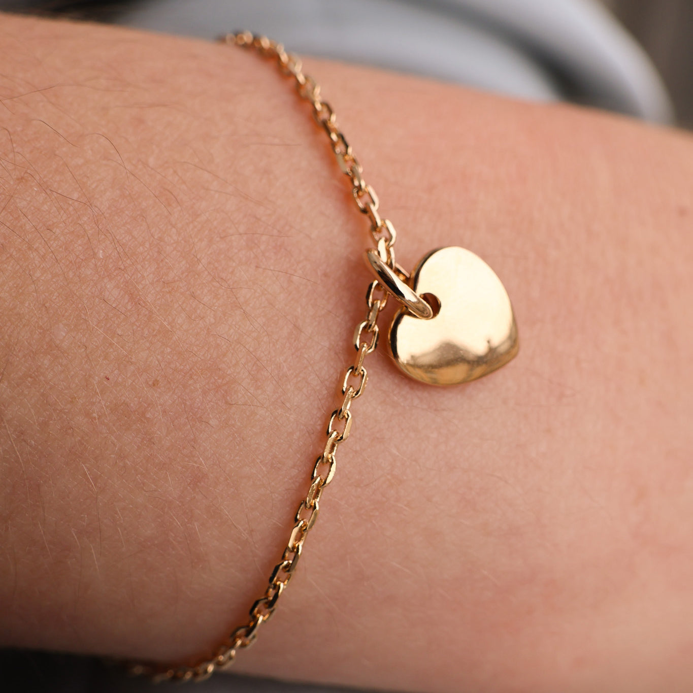 Calista bracelet forcat stitch gold-plated