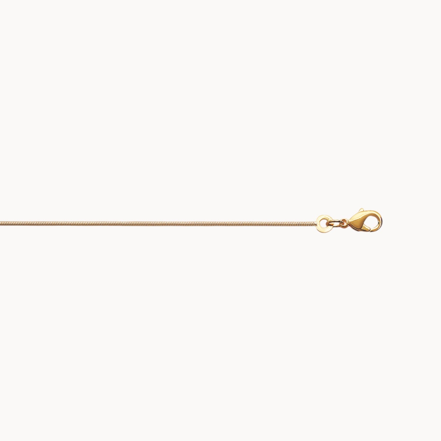 Snake chain gold-plated