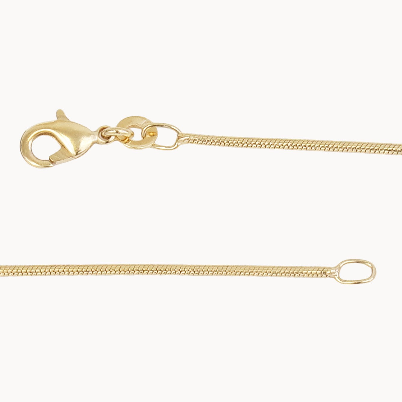 Snake chain gold-plated