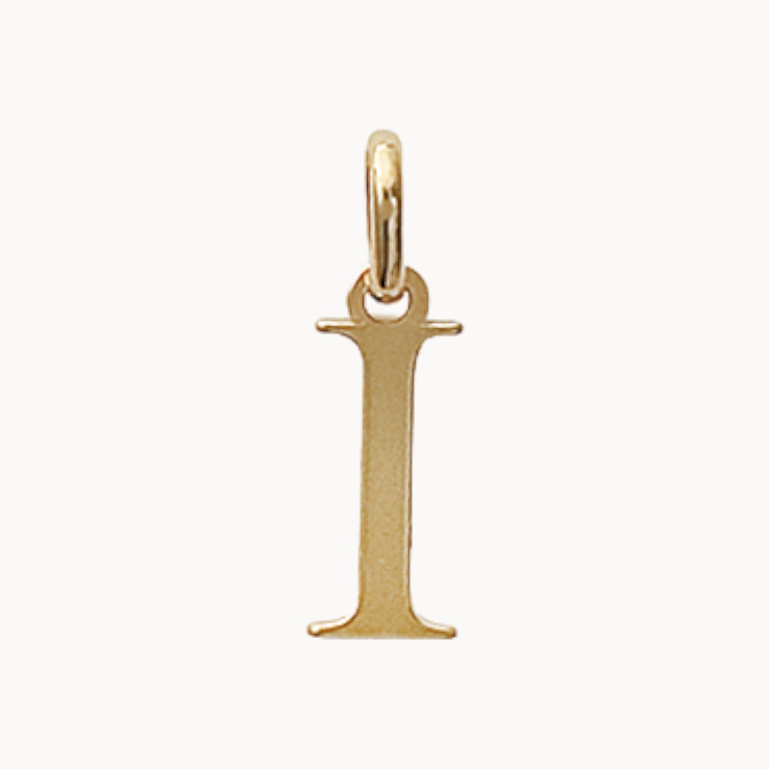 Pendentif Alphabet plaqué or